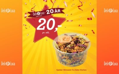 Deli de Luca er 20år!!